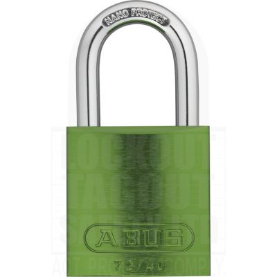 72/40 Series Abus Aluminium Padlock Standard Shackle 72/40 Series Abus Aluminium Padlock Standard Shackle